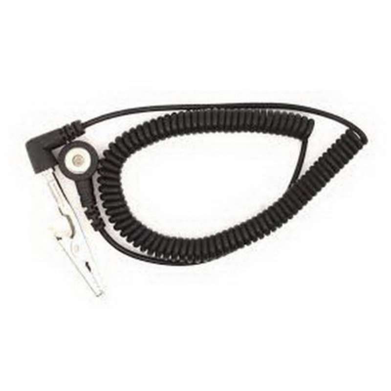 90DEG STANDARD ANGLE COIL CORD 6' 1/8" SNAP